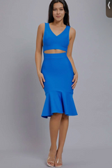 Blue outfit