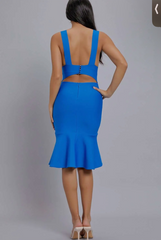 Blue outfit
